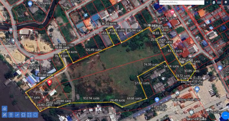 ที่ดิน 420179200 สมุทรปราการ พระประแดง บางหัวเสือ