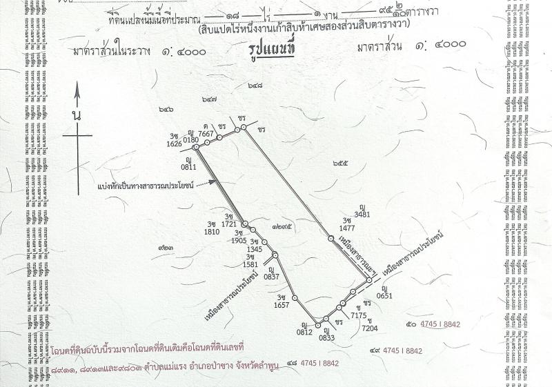 ที่ดิน 13000000 ลำพูน ป่าซาง แม่แรง