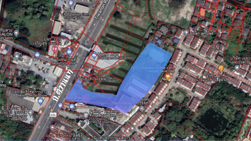 ที่ดิน 429000000 นนทบุรี ปากเกร็ด บ้านใหม่