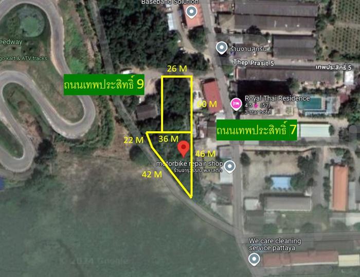 ที่ดิน 18200000 ชลบุรี บางละมุง หนองปรือ