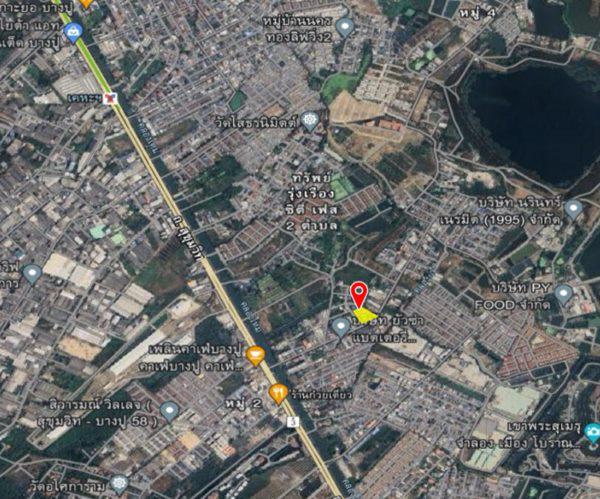 ที่ดิน 40000 สมุทรปราการ เมืองสมุทรปราการ ท้ายบ้านใหม่