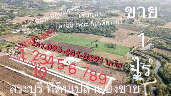ที่ดิน 750000 สระบุรี เฉลิมพระเกียรติ เขาดินพัฒนา