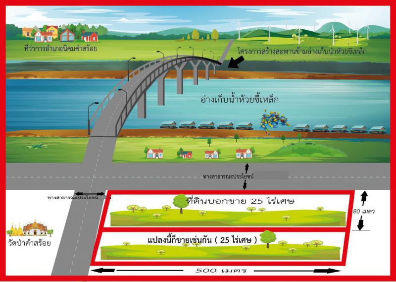 ที่ดิน 37935000 มุกดาหาร นิคมคำสร้อย นิคมคำสร้อย