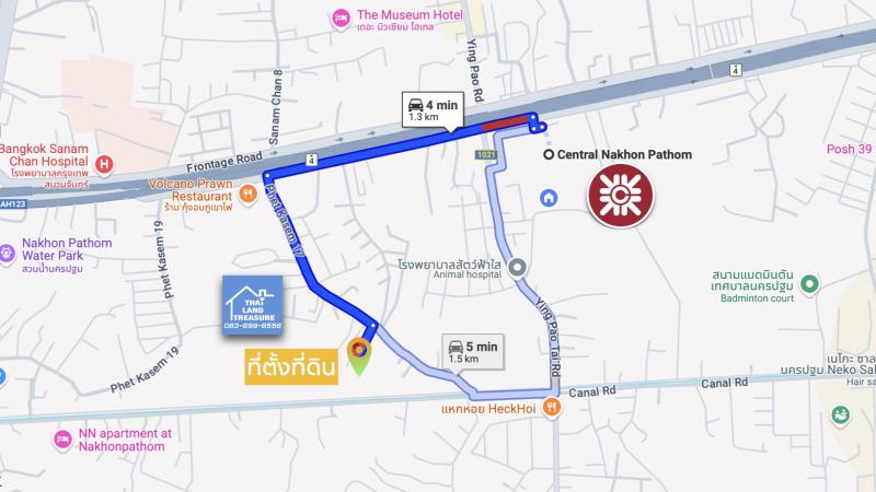 ที่ดิน 141680000 นครปฐม เมืองนครปฐม สนามจันทร์