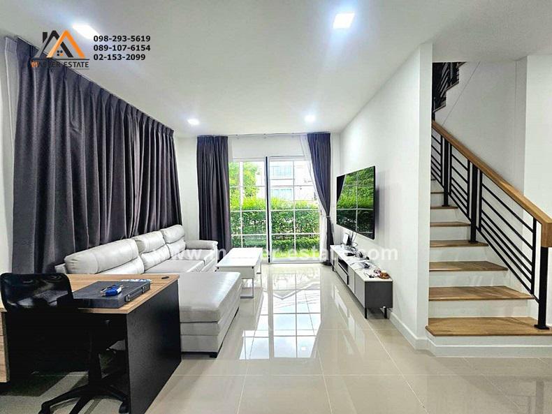 บ้านแฝด 5500000 ปทุมธานี ธัญบุรี ประชาธิปัตย์